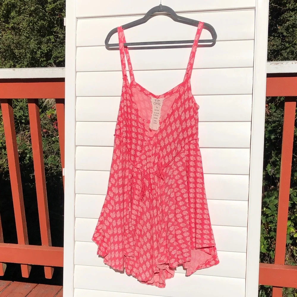 FP one Elegant Pink Women's Tunic Top - Picture 3 of 10